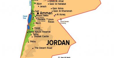 Джордан картата на града 